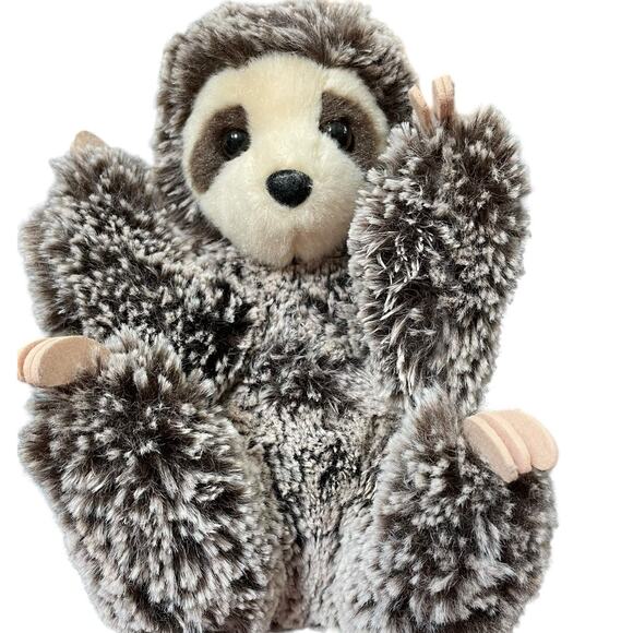 Douglas Plush Sloth Chaz Handful Stuffed Animal Nursery Baby Shower Gift 9" - Picture 12 of 13